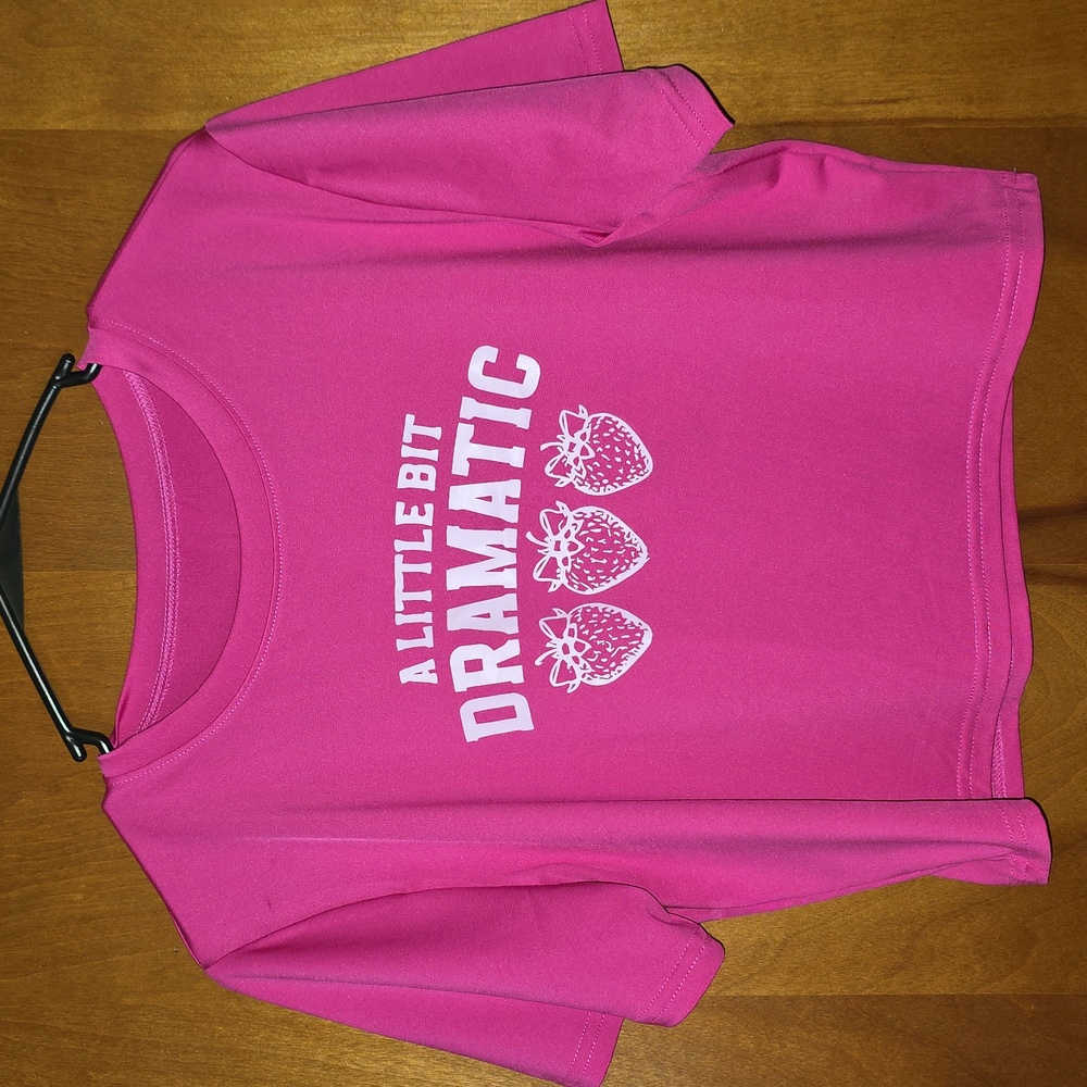 Pink Crop Baby Tee